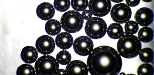 Microscopic photo of PA12, a marine microplastic pollutant Credit Wen et al doi 1011171OE623034102